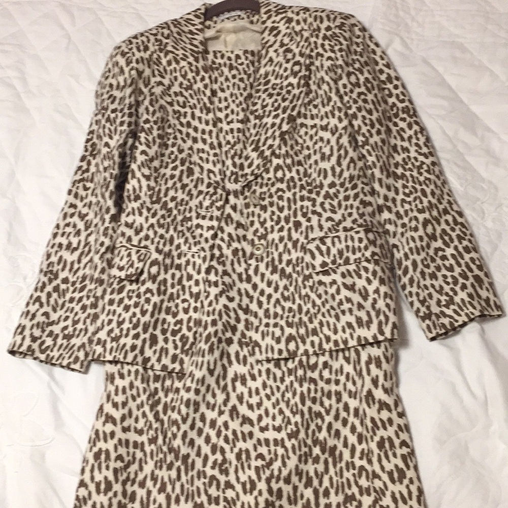 Me at 2 piece dress and jacket size 6